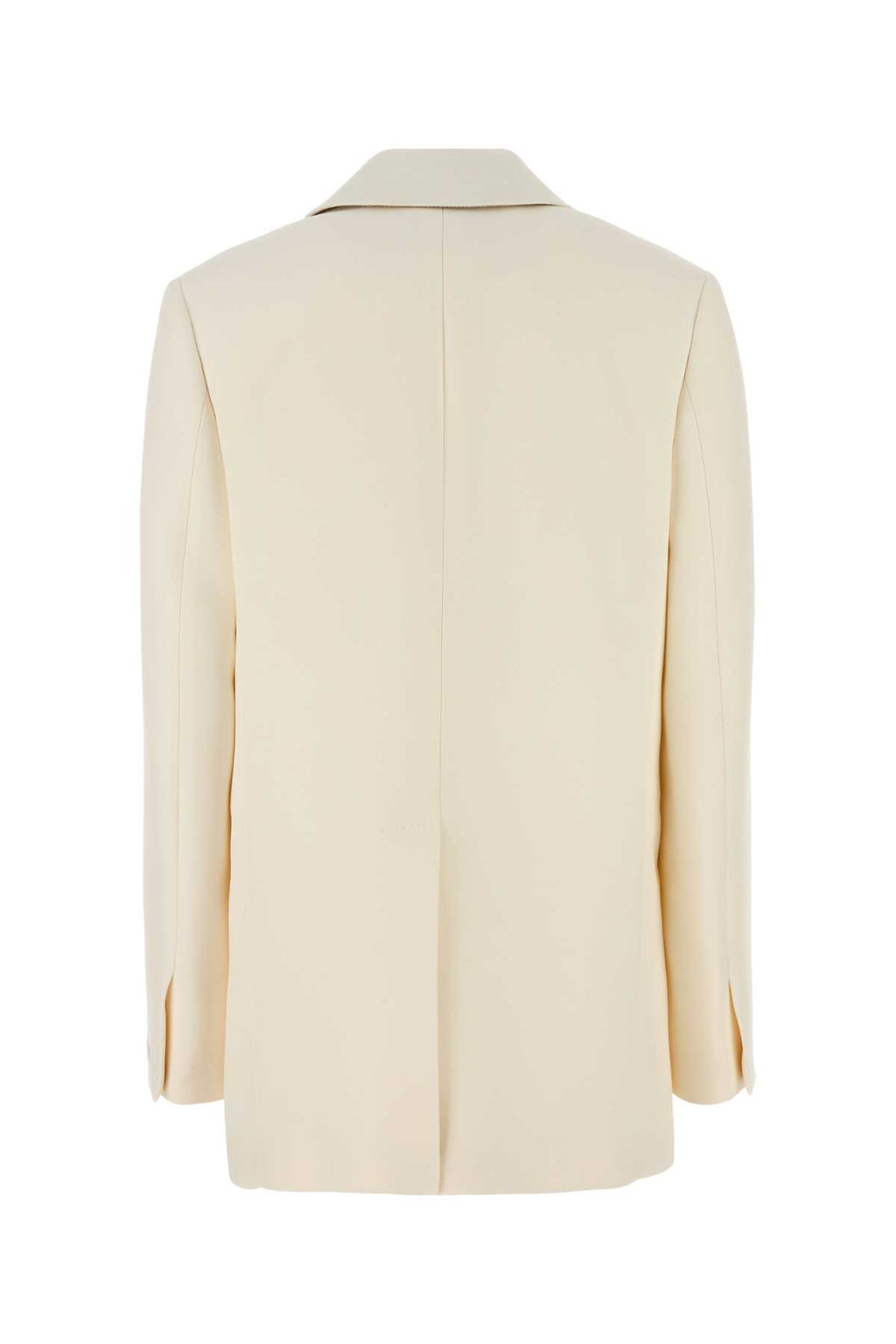 FENDI TUXEDO BIANCO JKT For Women Exterior: 77% Wool 23% Silk Lining: 100% Viscose