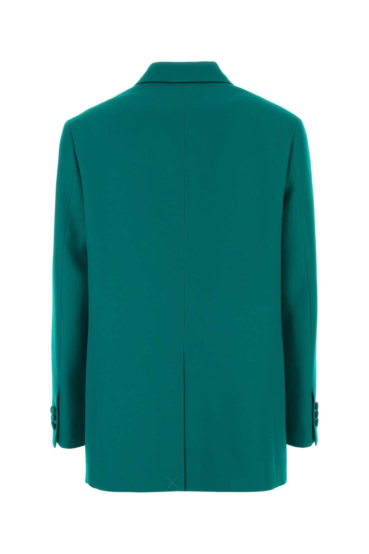 FENDI GIACCA GRAIN DE POUDRE For Women Exterior: 100% Virgin wool Lining: 100% Viscose
