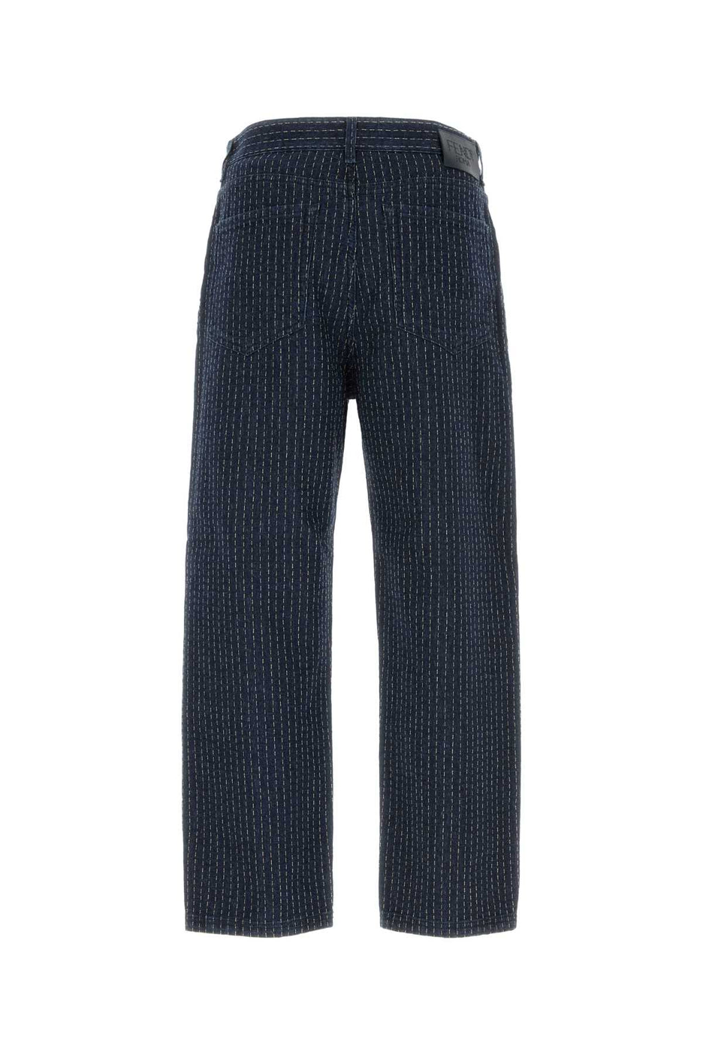 FENDI DENIM R. STITCHING ALLOVER For Men Exterior: 93% Cotton 6% Nylon 1% Elastane