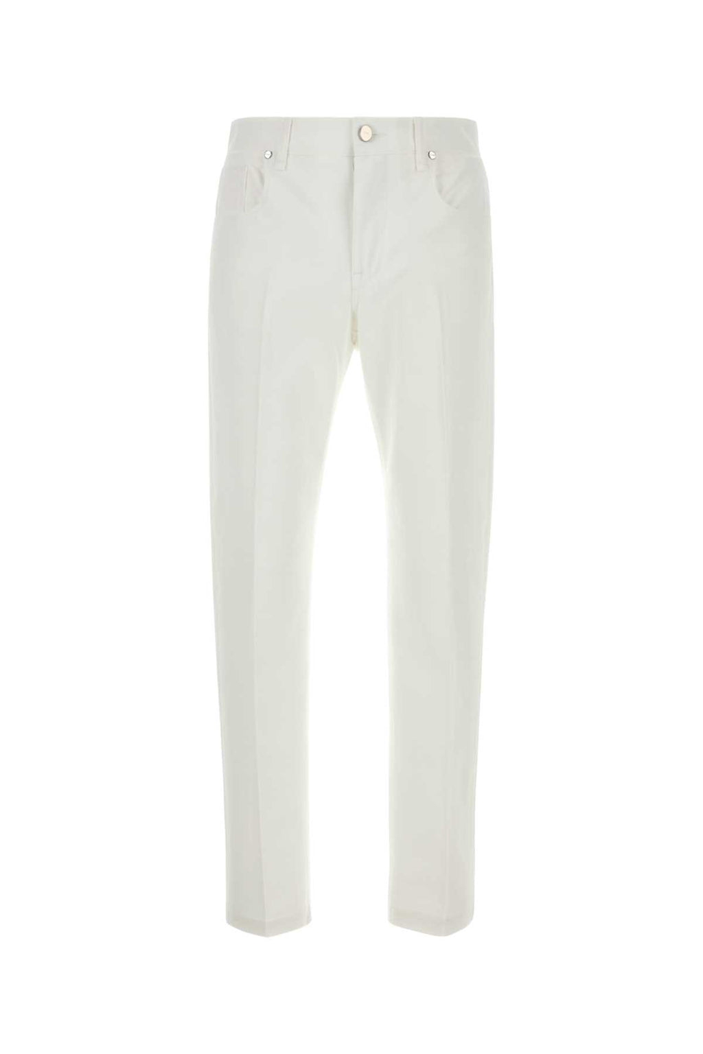 FENDI DENIM NEW REG WHITE SELLERIA For Men Exterior: 100% Cotton