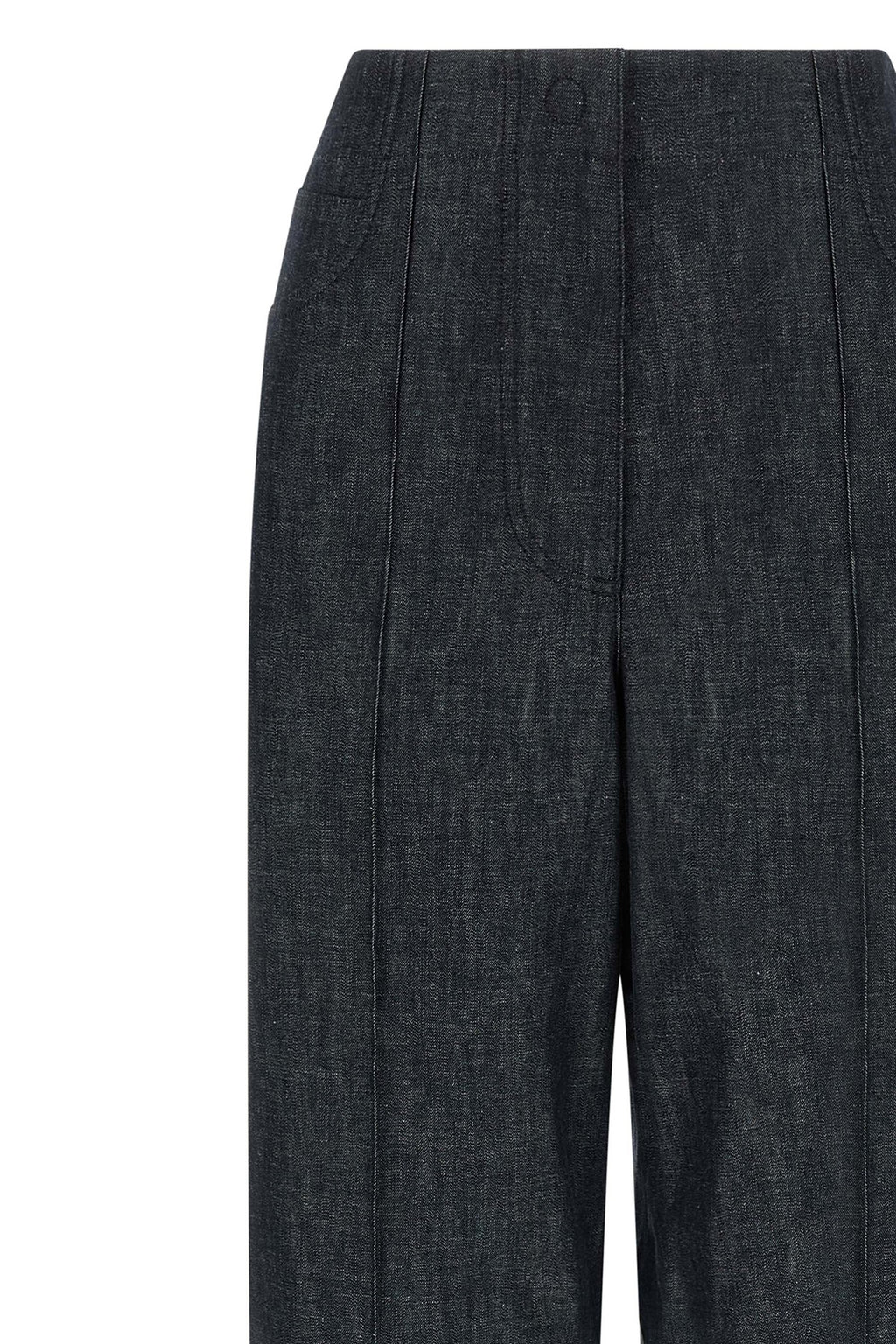 FENDI 'Fendi Roma' patch jeans For Women 100% cotton