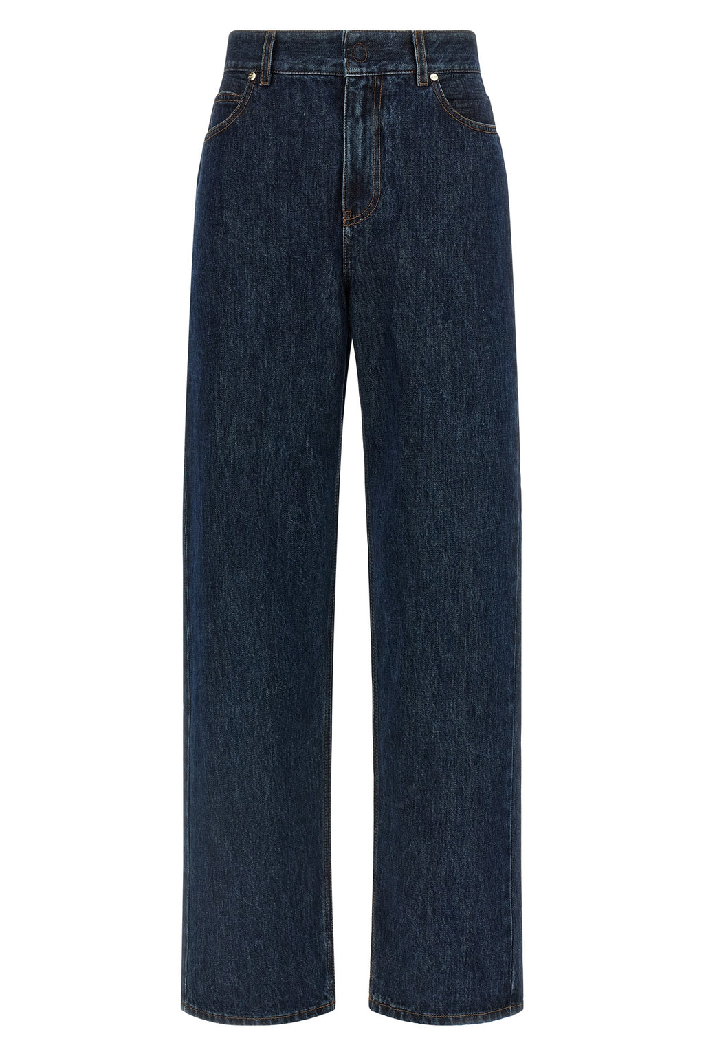 fendi 'FF' padded jeans