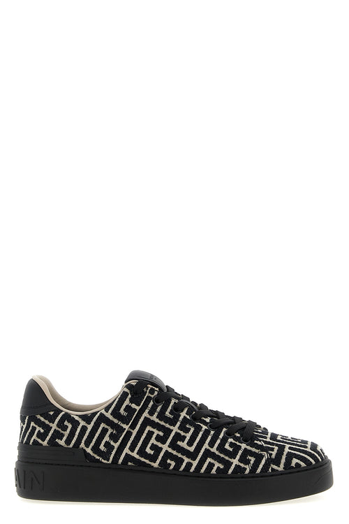 BALMAIN 'B-Court' sneakers For Men 84% cotton, 16% polyester