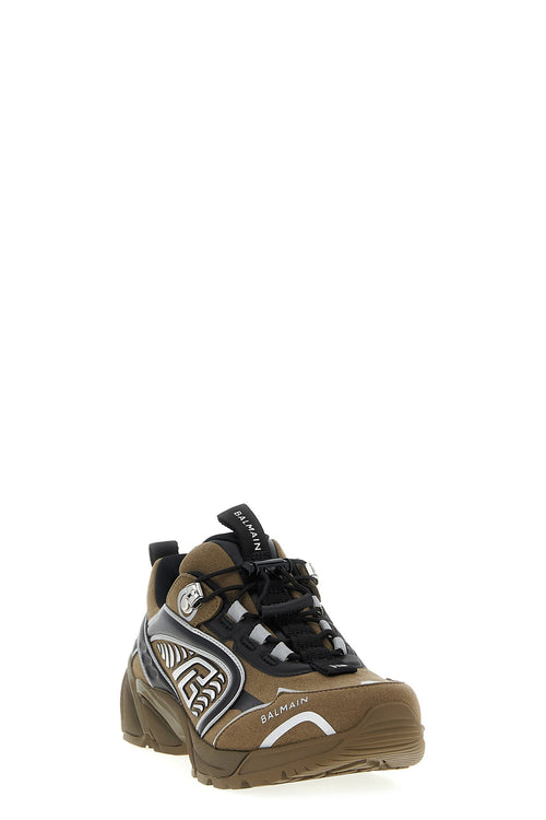 BALMAIN 'Cosmic Dust' sneakers For Men 52% polyurethane, 48% polyamide