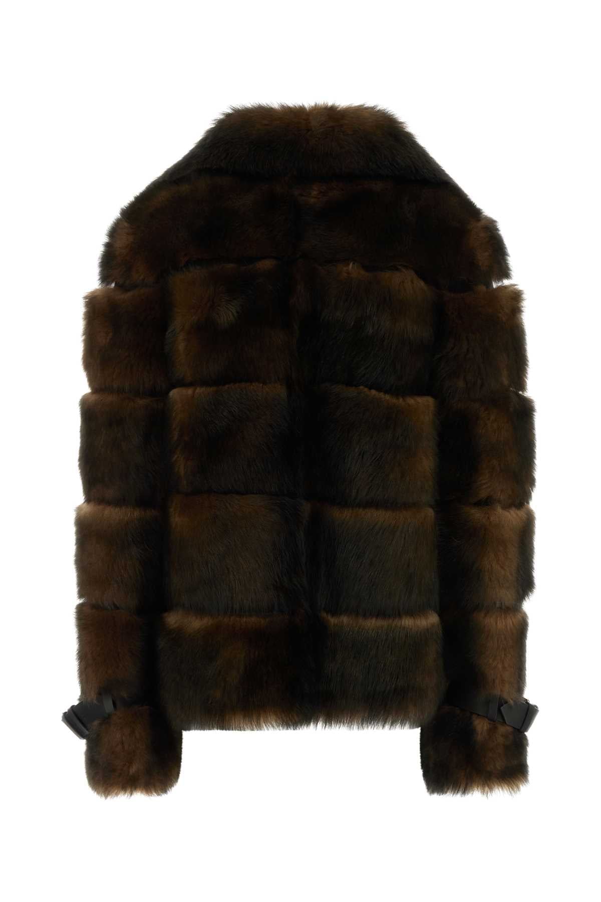 FENDI SHEARLING TOSCANO LOOK For Women Exterior: 100% Shearling