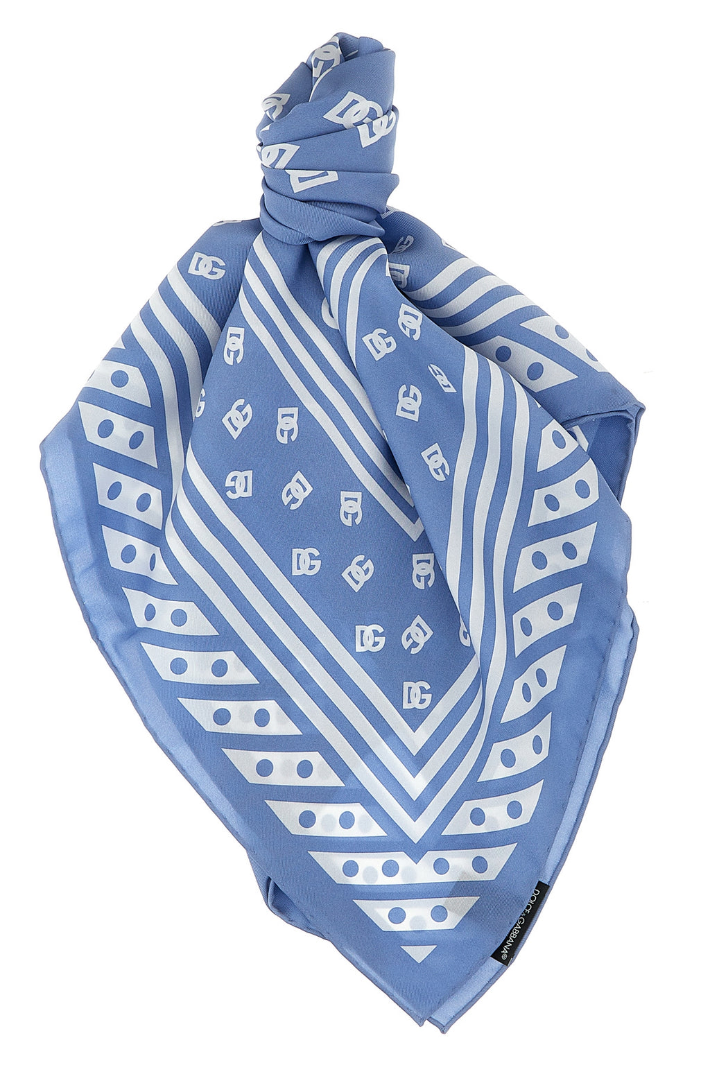 DOLCE & GABBANA Logo scarf For Women 100% silk