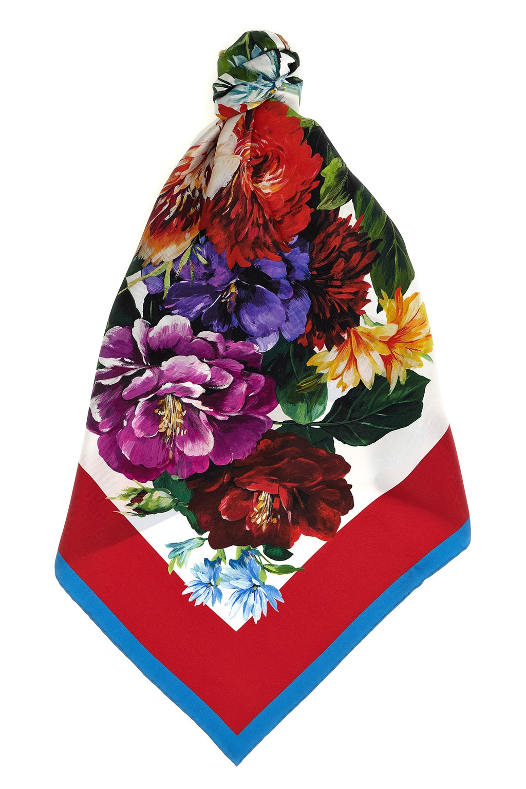 DOLCE & GABBANA Floral print scarf For Women 100% silk
