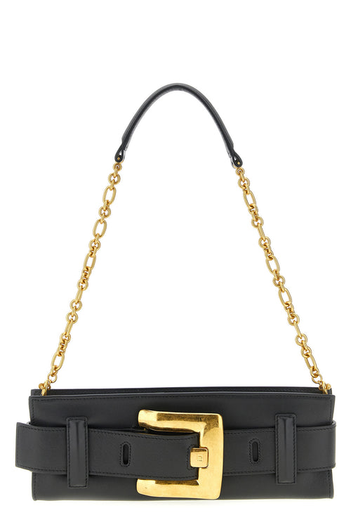 BALMAIN 'Anthem' clutch For Women 100% calfskin leather (Bos Taurus)