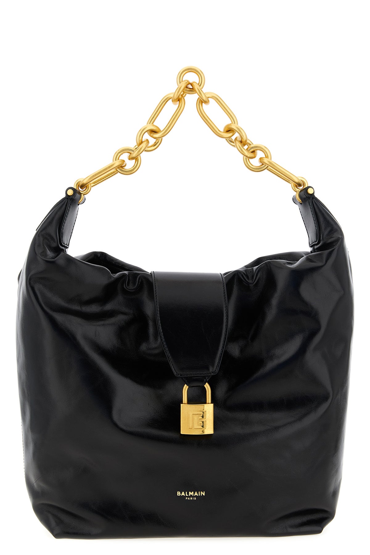 BALMAIN 'Sync Hobo' shoulder bag For Women 100% calfskin leather (Bos Taurus)