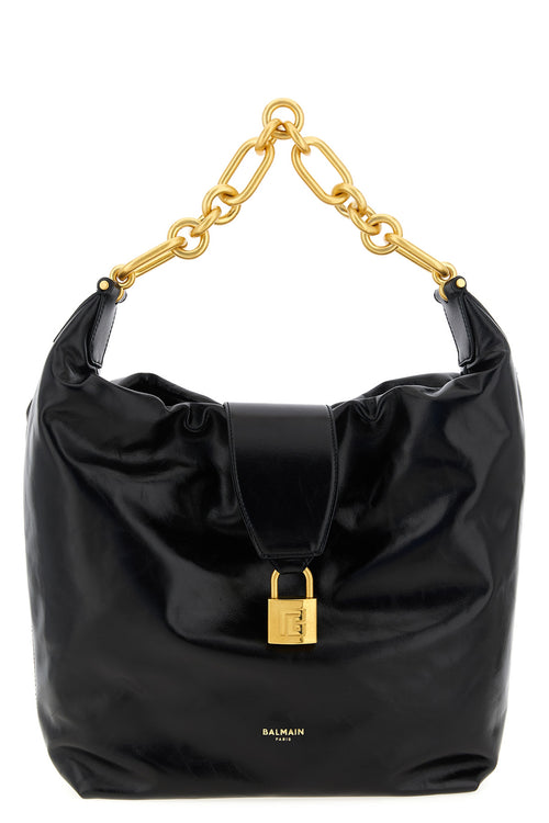 BALMAIN 'Sync Hobo' shoulder bag For Women 100% calfskin leather (Bos Taurus)