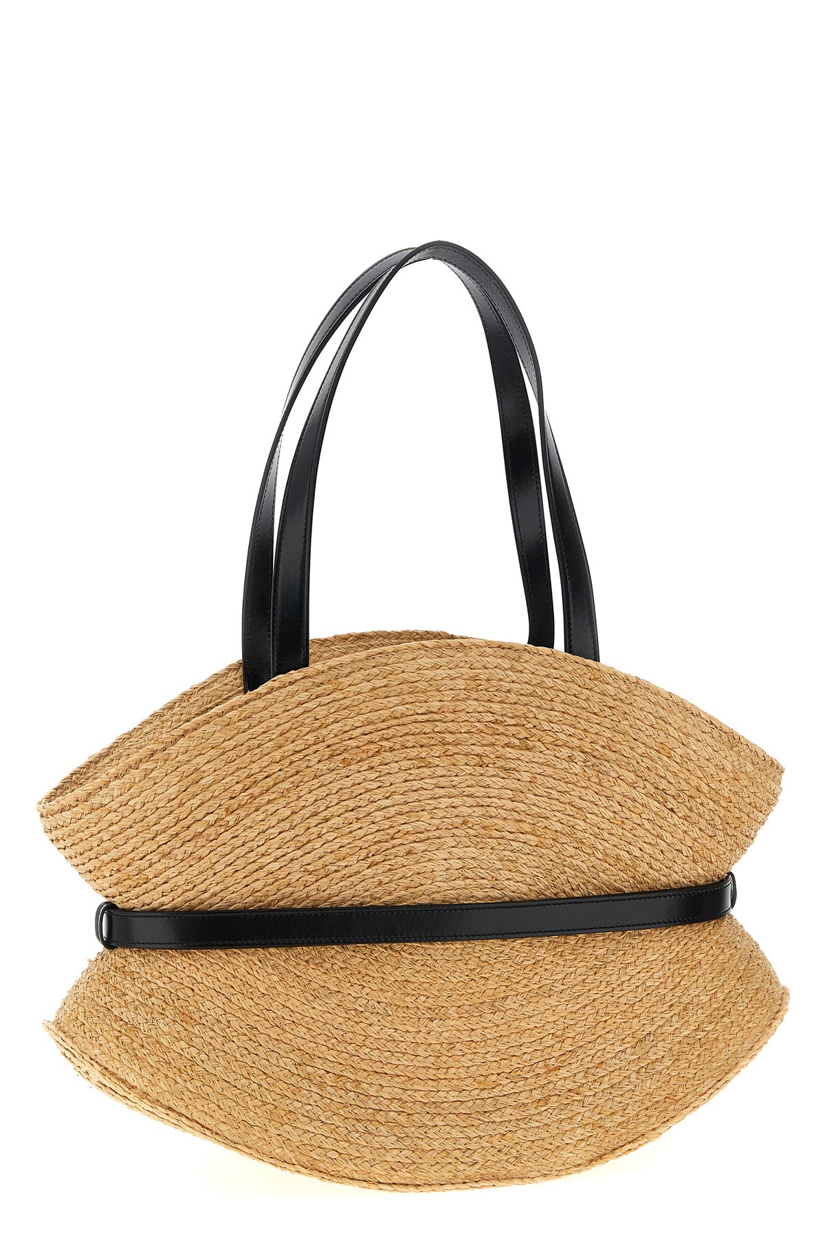 BALMAIN 'Shuffle' medium shoulder bag For Women 100% raphia