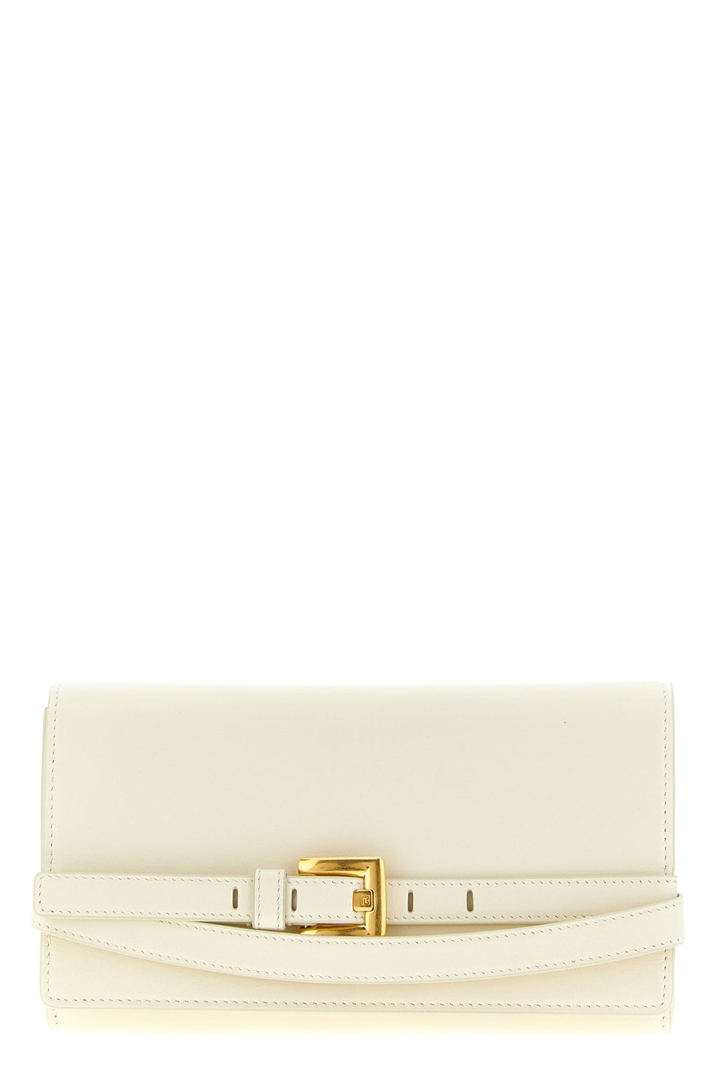 BALMAIN 'Shuffle' wallet on chain For Women 100% calfskin leather (Bos Taurus)