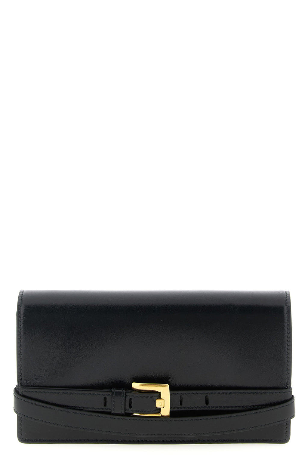 BALMAIN 'Shuffle' wallet on chain For Women 100% calfskin leather (Bos Taurus)