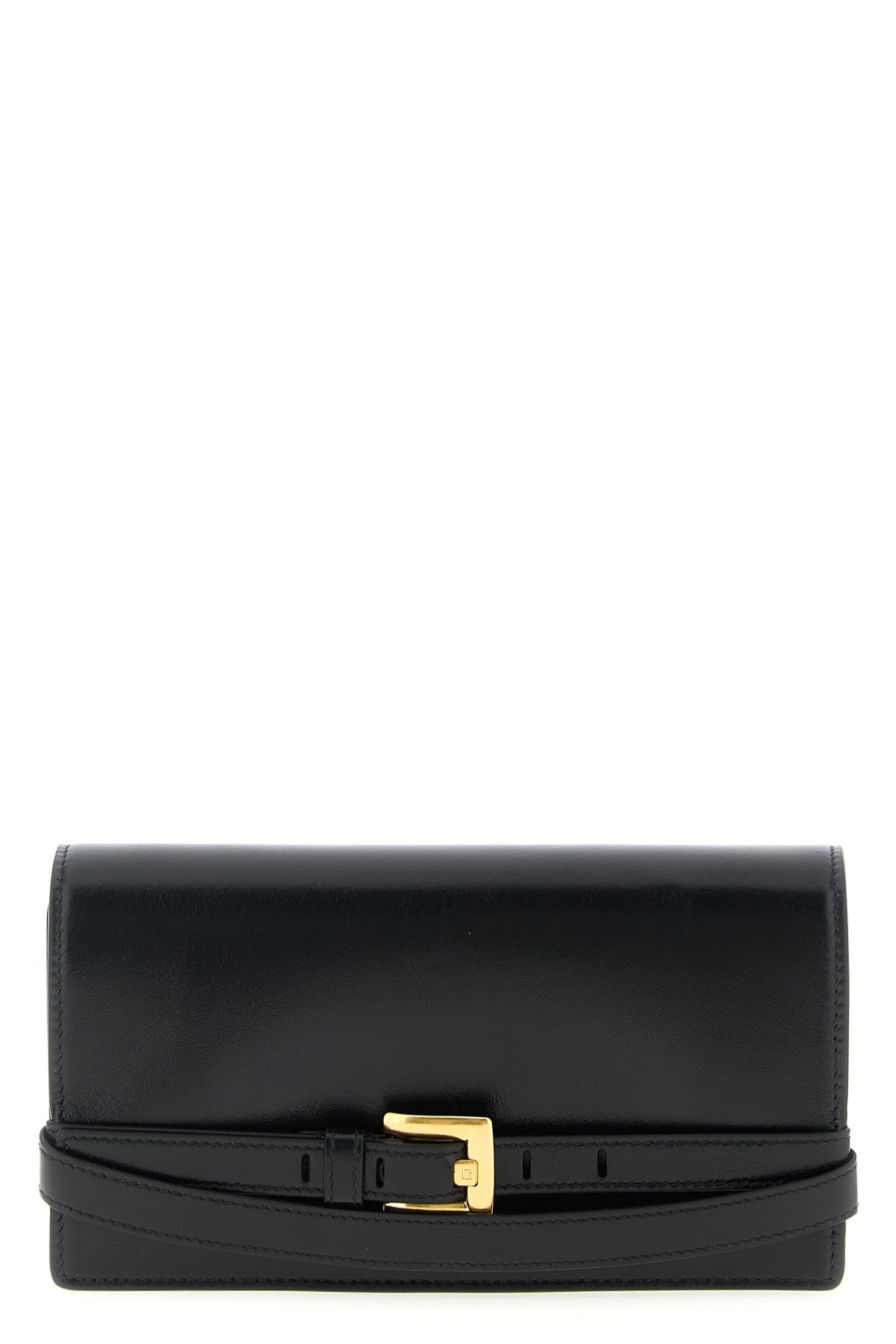 BALMAIN 'Shuffle' wallet on chain For Women 100% calfskin leather (Bos Taurus)