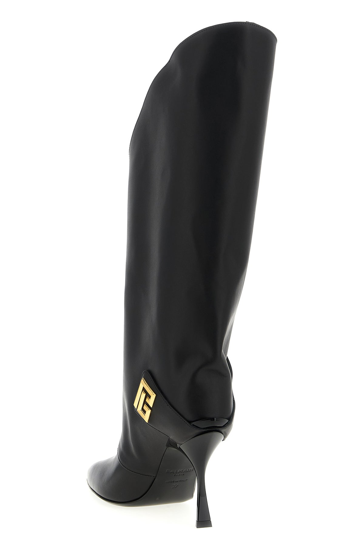 BALMAIN 'Twist' boots For Women 100% calfskin leather (Bos Taurus)
