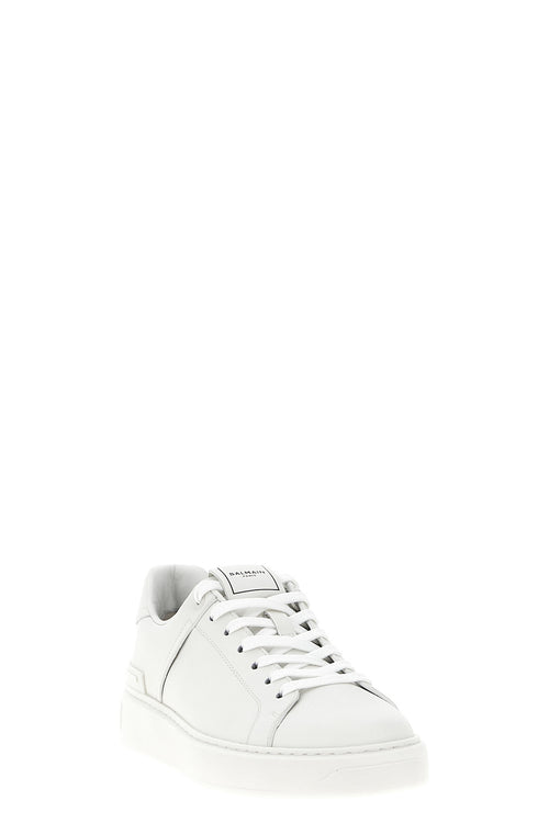BALMAIN 'B-Court' sneakers For Women 100% calfskin leather (Bos Taurus)