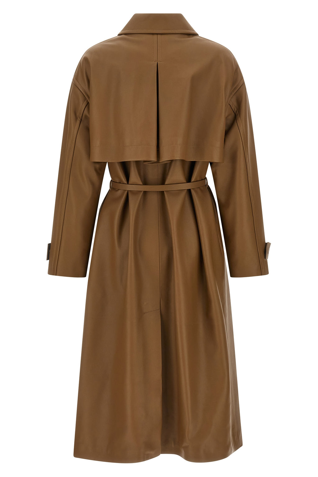 FENDI Nappa trench coat For Women 100% lamb leather (Ovis Aries)