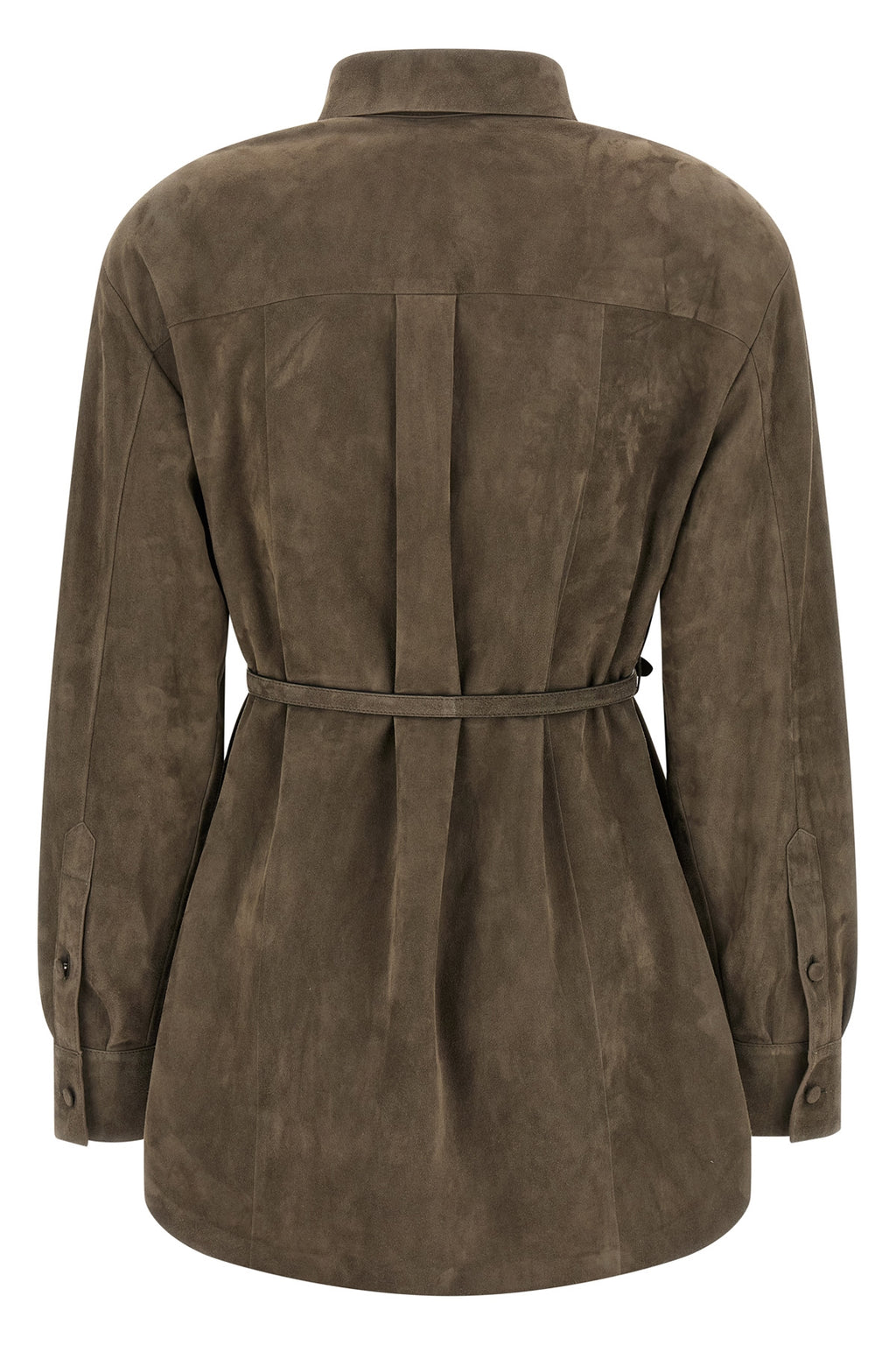 FENDI Suede shirt For Women 100% lamb leather (Ovis Aries)