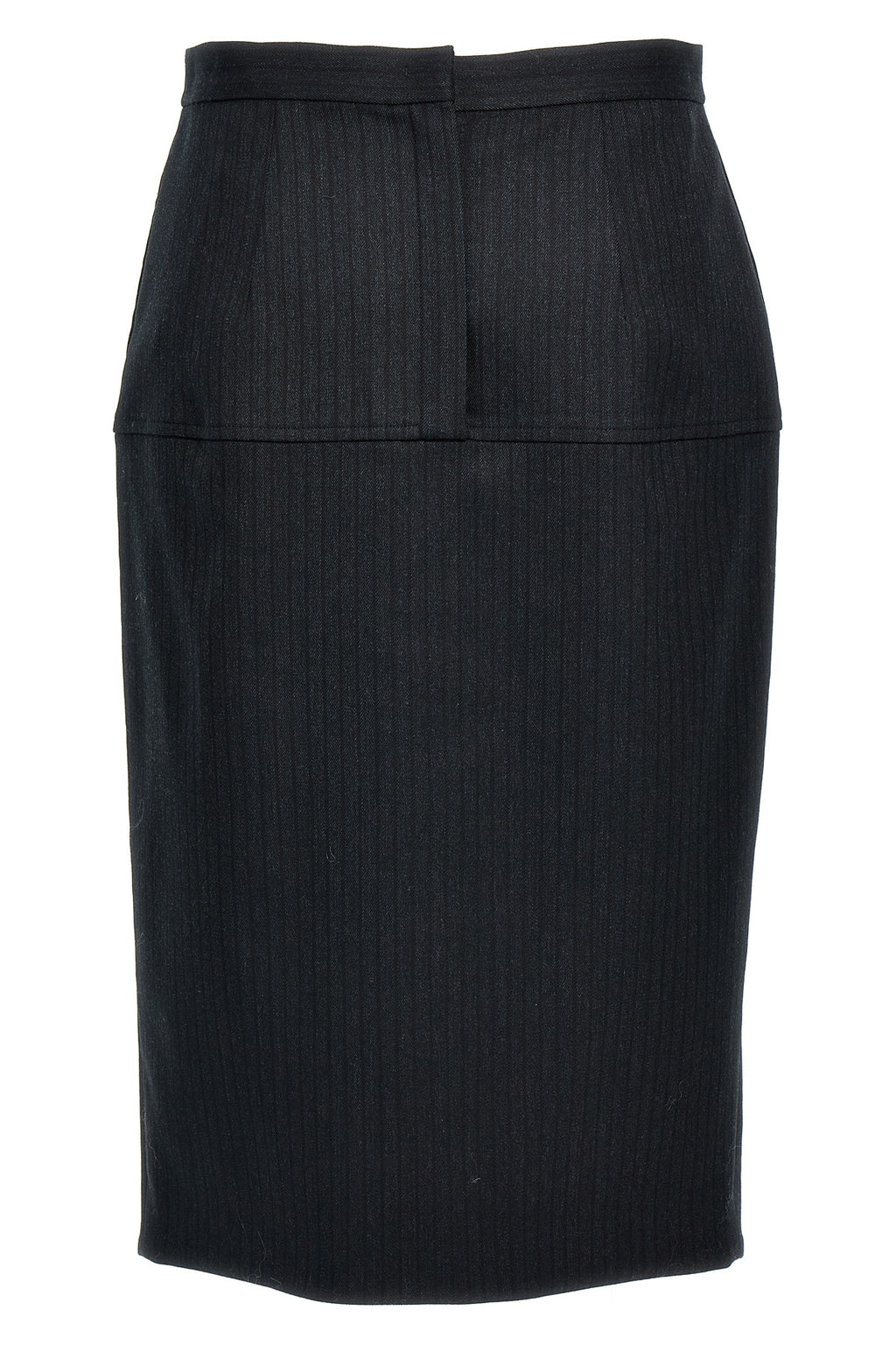 FENDI Pinstriped wool skirt For Women 97% virgin wool 2% elastane 1% polyester