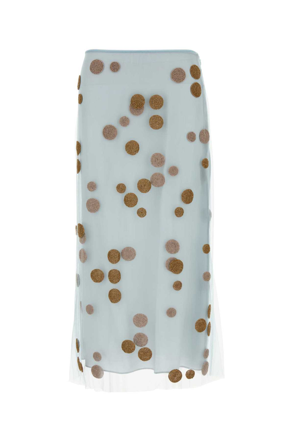 FENDI GONNA For Women Exterior: 100% Nylon Petticoat: 100% Silk