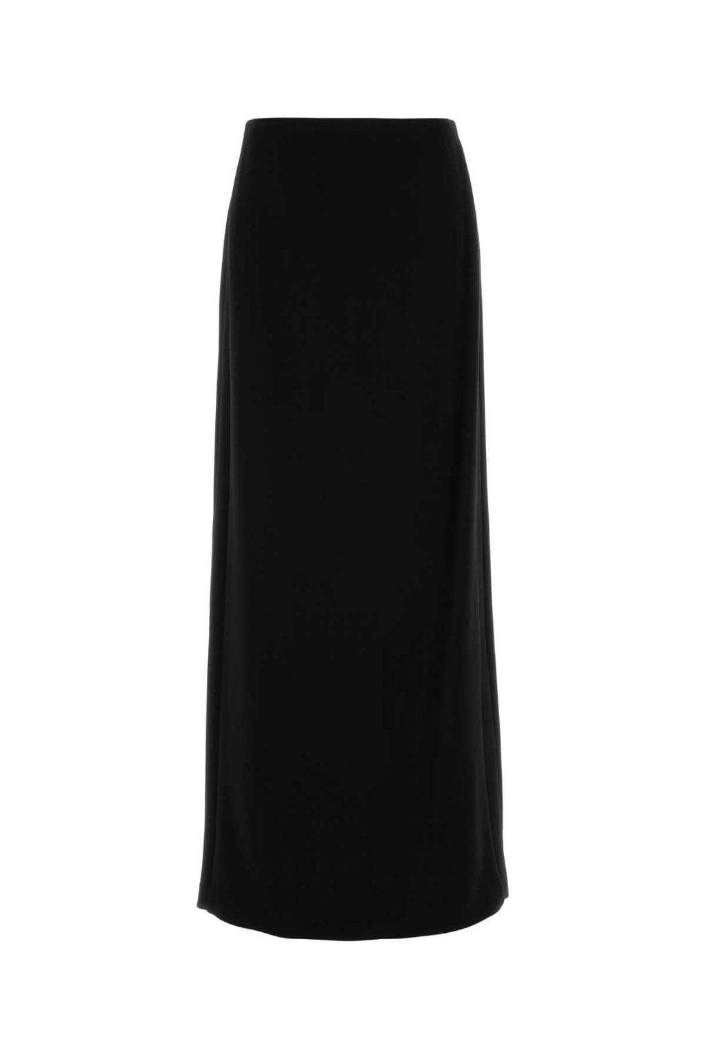 FENDI LONG BLACK SKIRT For Women Exterior: 96% Virgin wool 4% Elastane