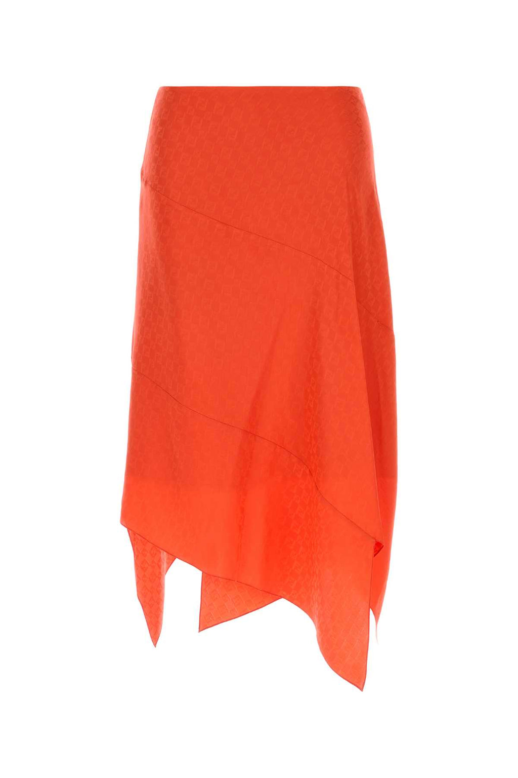 FENDI GONNA CHESS FF JACQU For Women Exterior: 100% Silk Lining: 100% Silk