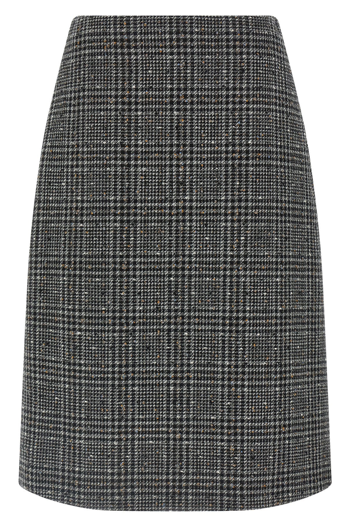 FENDI Tweed skirt For Women 91% virgin wool 7% cotton 2% polyamide