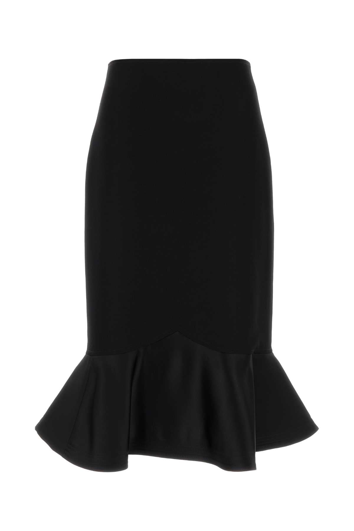 FENDI GONNA GRAIN DE POUD For Women Exterior: 100% Virgin wool Lining: 100% Silk