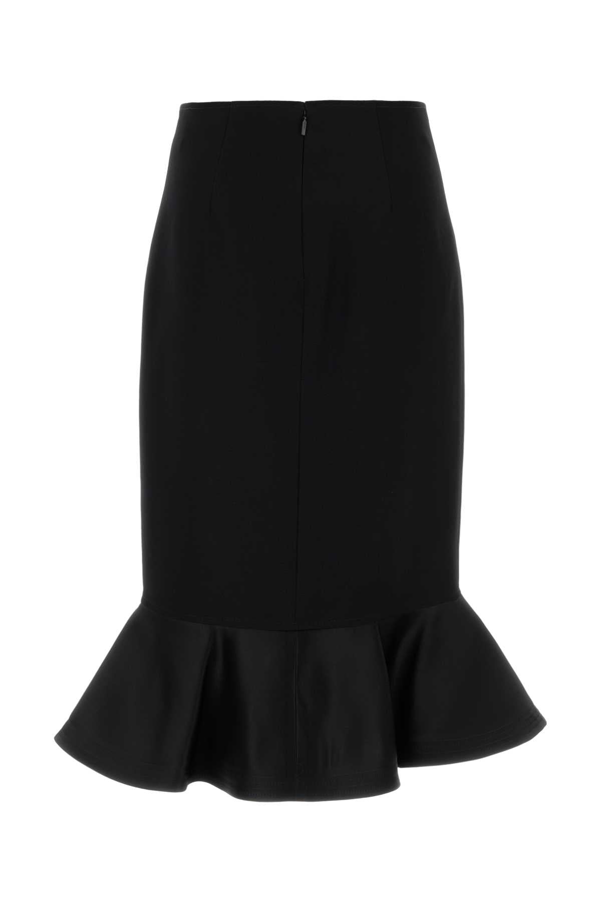 FENDI GONNA GRAIN DE POUD For Women Exterior: 100% Virgin wool Lining: 100% Silk