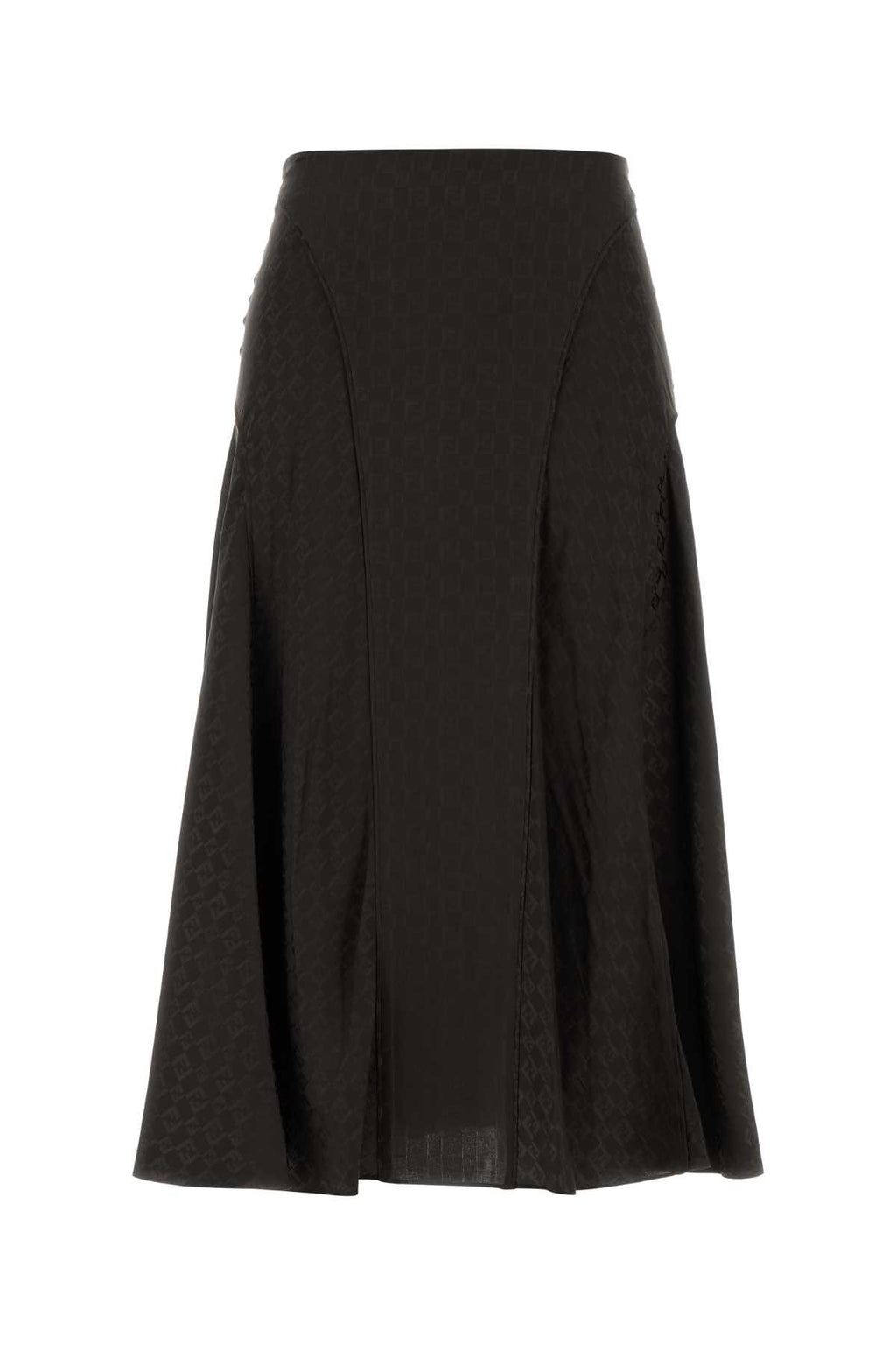 FENDI GONNA CHESS FF JACQU For Women Exterior: 100% Silk