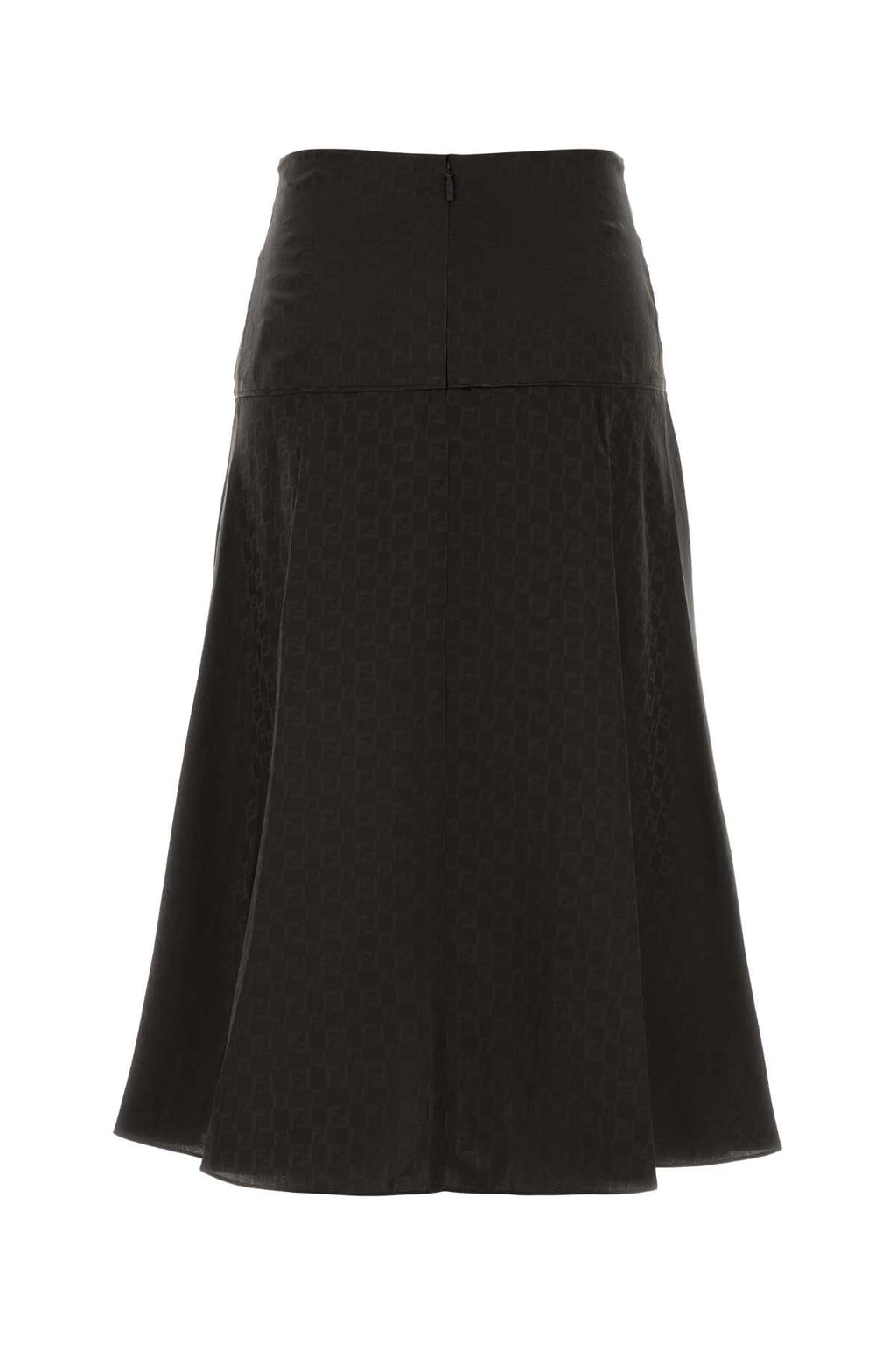 FENDI GONNA CHESS FF JACQU For Women Exterior: 100% Silk
