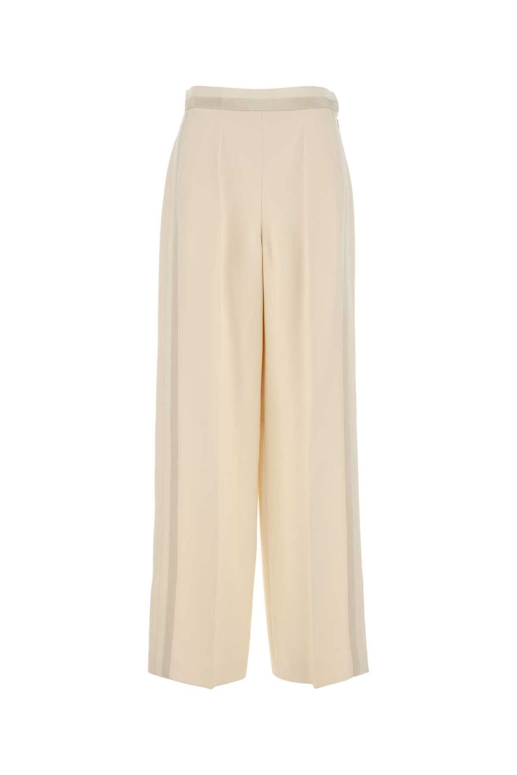FENDI TUXEDO BIANCO PANT For Women Exterior: 77% Wool 23% Silk