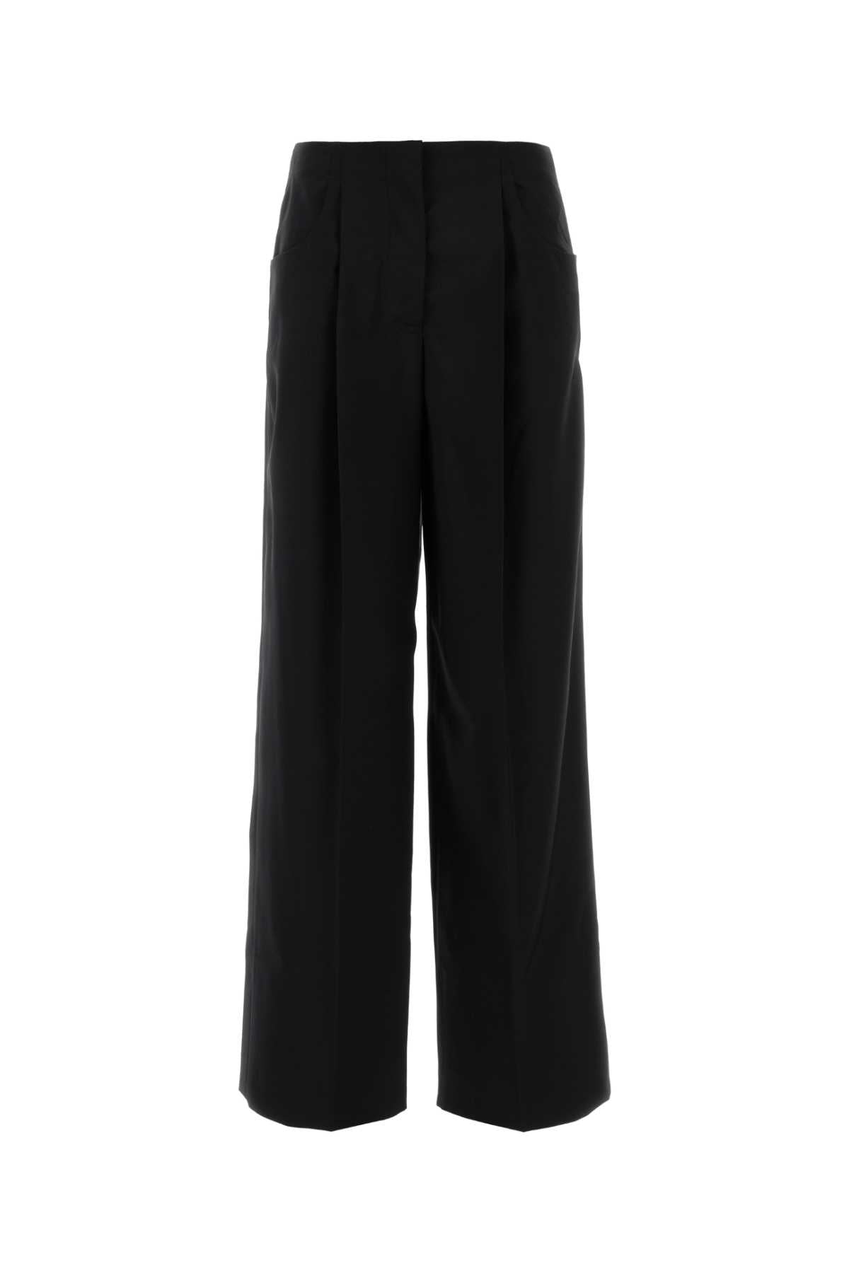 FENDI PANTALONE WOOL MOHAIR TA For Women Exterior: 75% Wool 25% Mohair