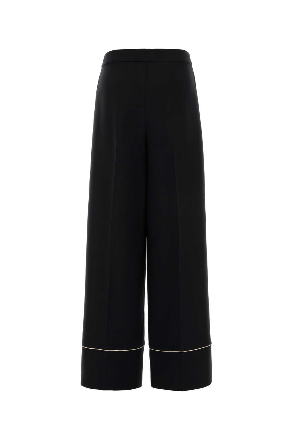 FENDI PANTALONE WOOL SILK For Women Exterior: 77% Wool 23% Silk