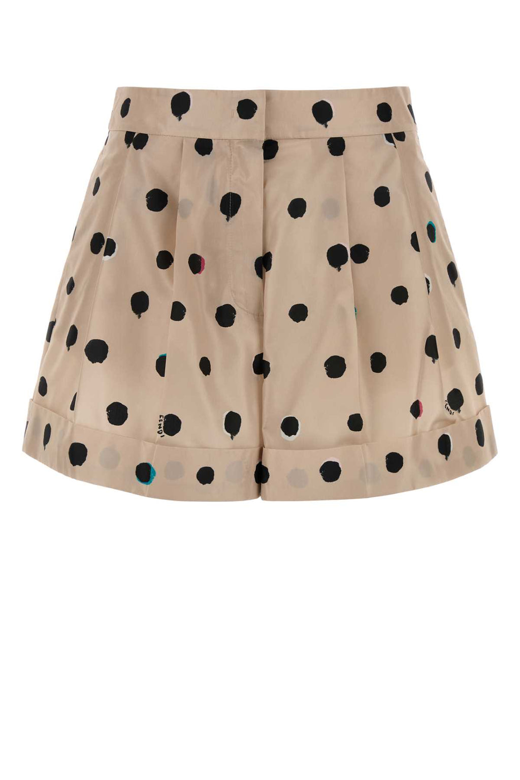 FENDI SHORTS FALENA DOTS TA For Women Exterior: 100% Silk