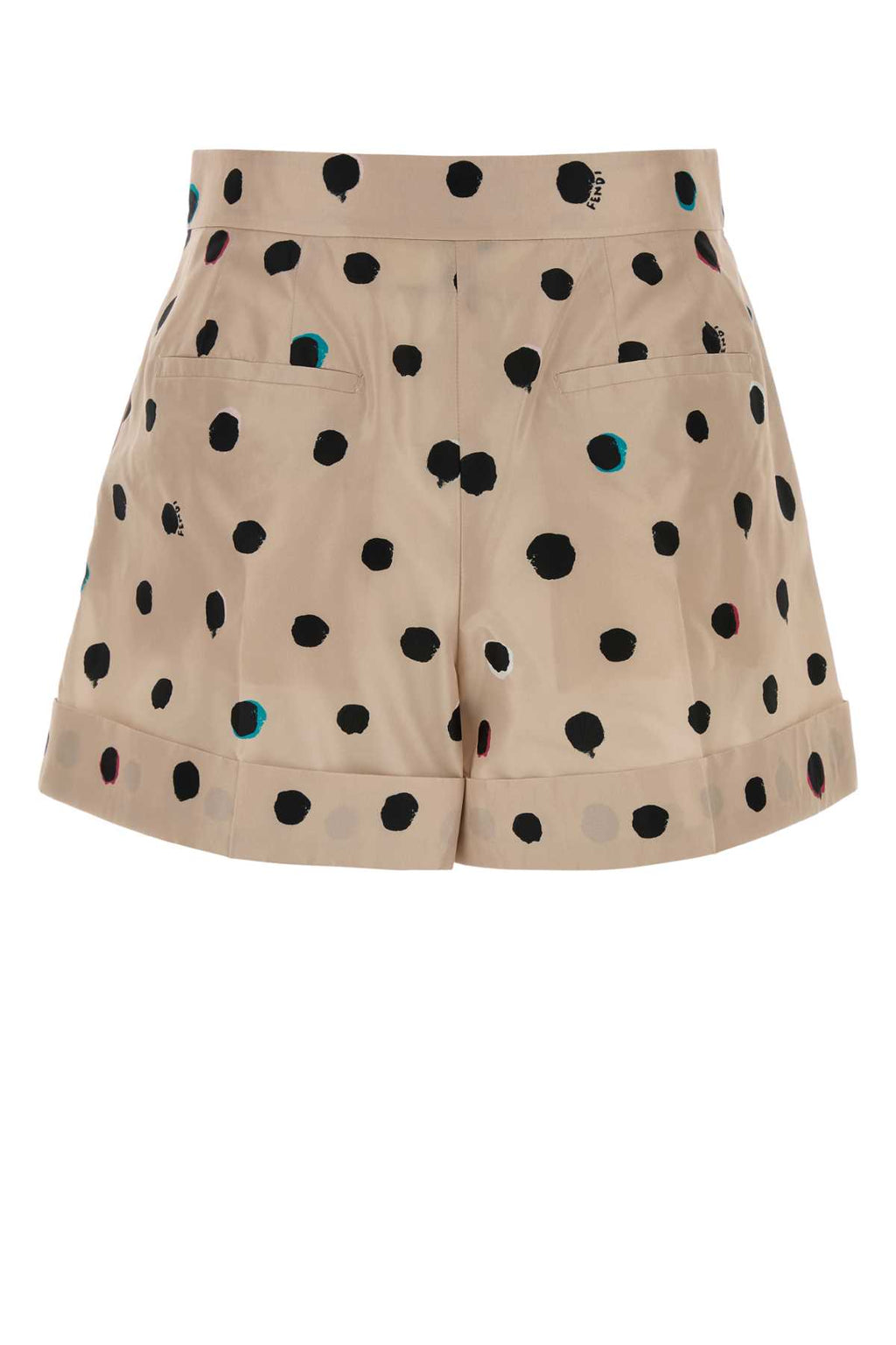 FENDI SHORTS FALENA DOTS TA For Women Exterior: 100% Silk