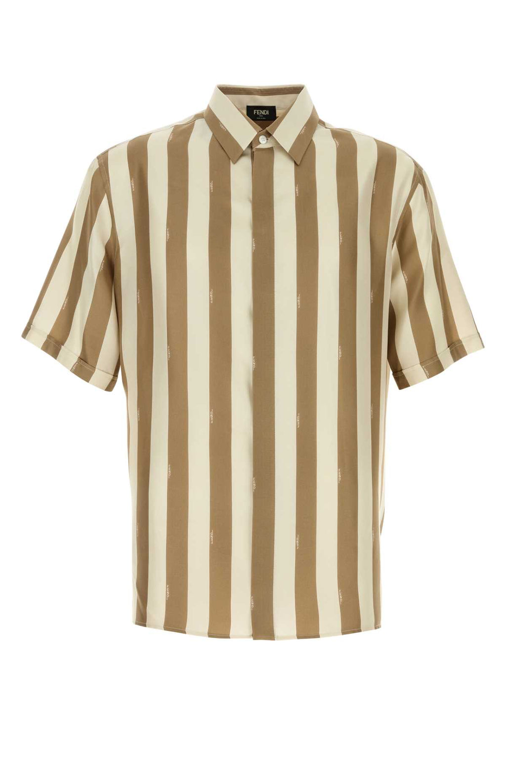 FENDI CAM M.C. SILK PEQUIN For Men Exterior: 100% Silk