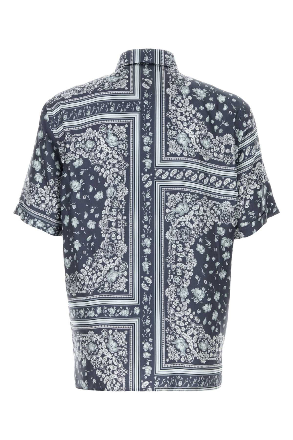FENDI CAM M.C. SILK BANDANA PRINT For Men Exterior: 100% Silk