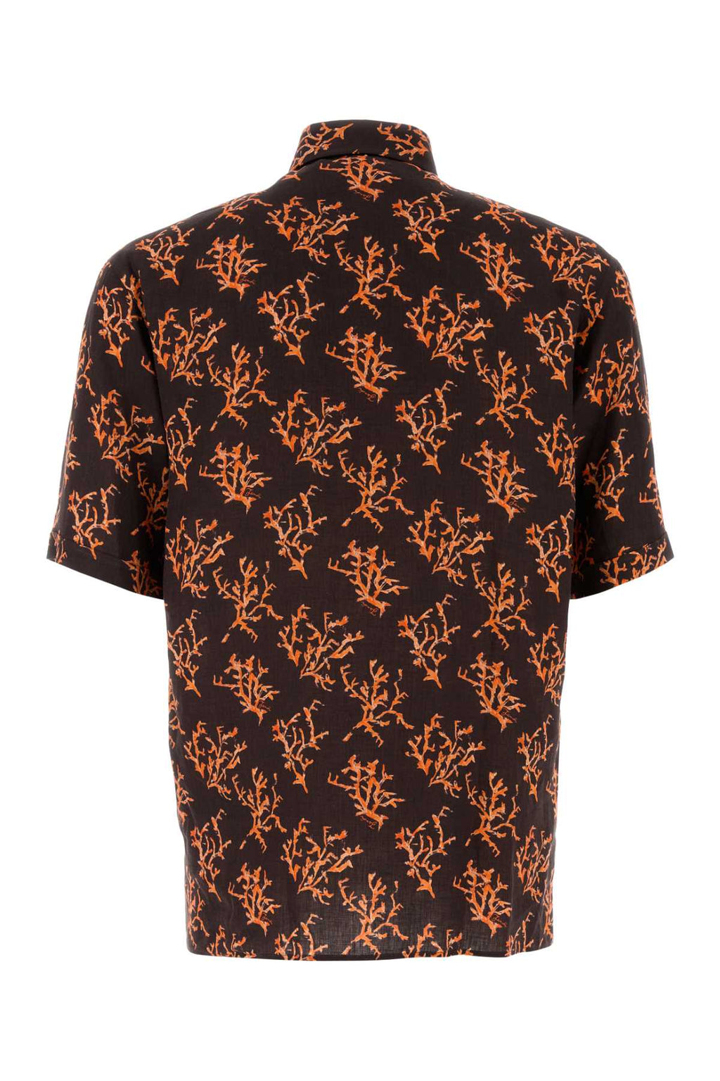 FENDI CAM M.C. LINEN CORAL ALLOVER For Men Exterior: 100% Linen
