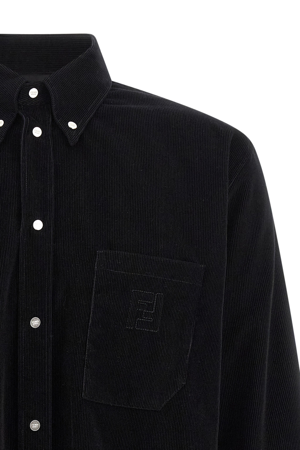 FENDI Corduroy shirt For Men 100% cotton