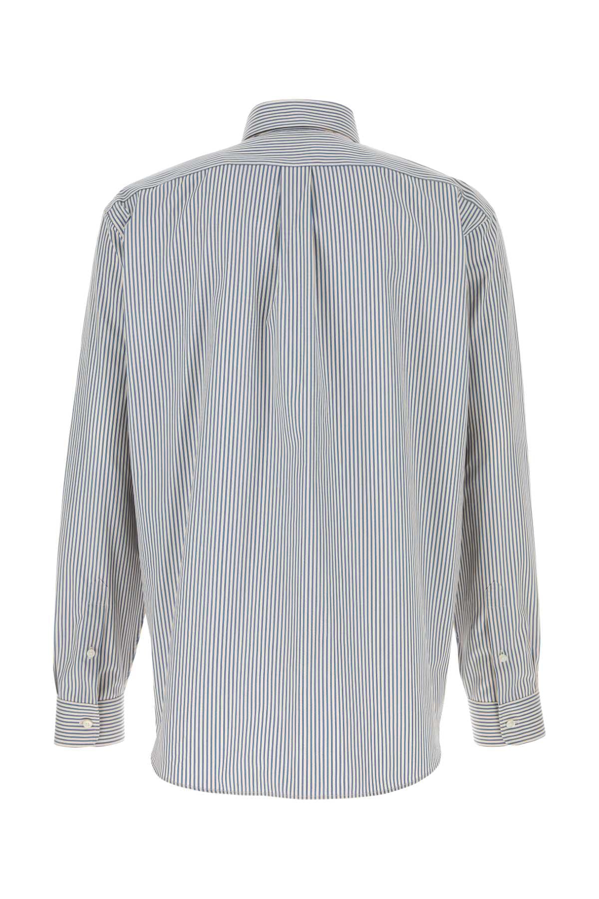 FENDI SH.COMFORT B.D. FANCY STRIPES For Men Exterior: 100% Cotton