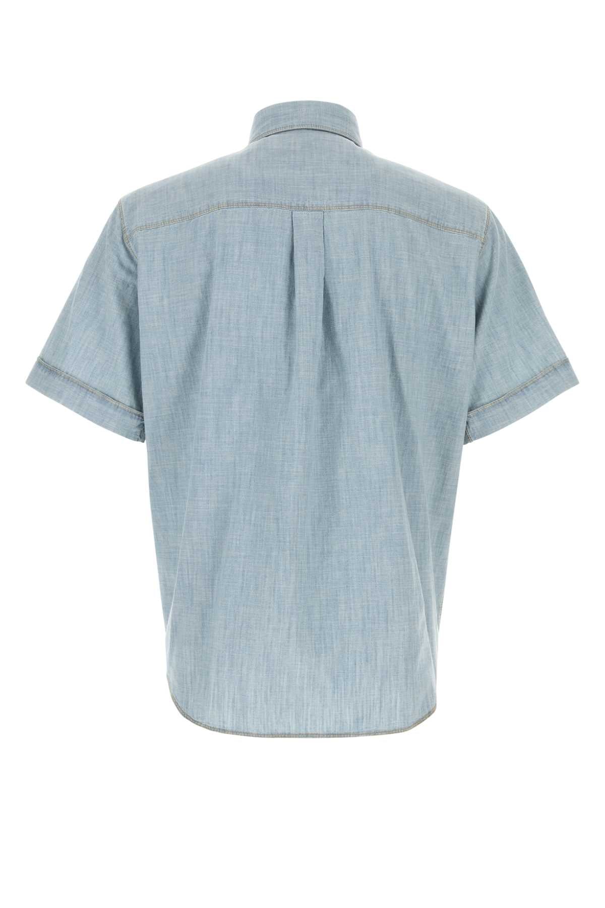 FENDI SHIRT CHAMBRAY For Men Exterior: 100% Cotton