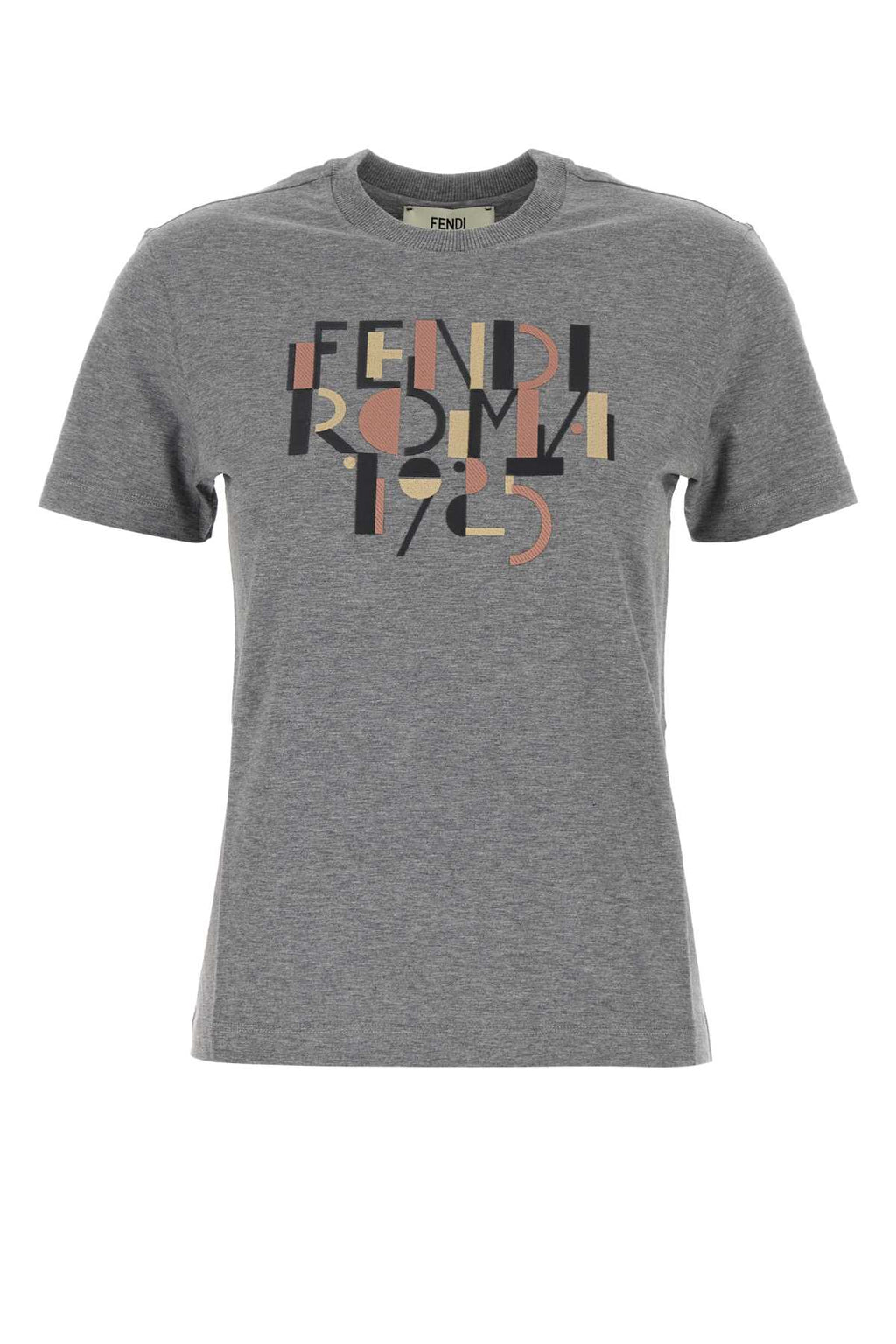 FENDI T-SHIRT FENDI ROMA 192 For Women Exterior: 100% Cotton