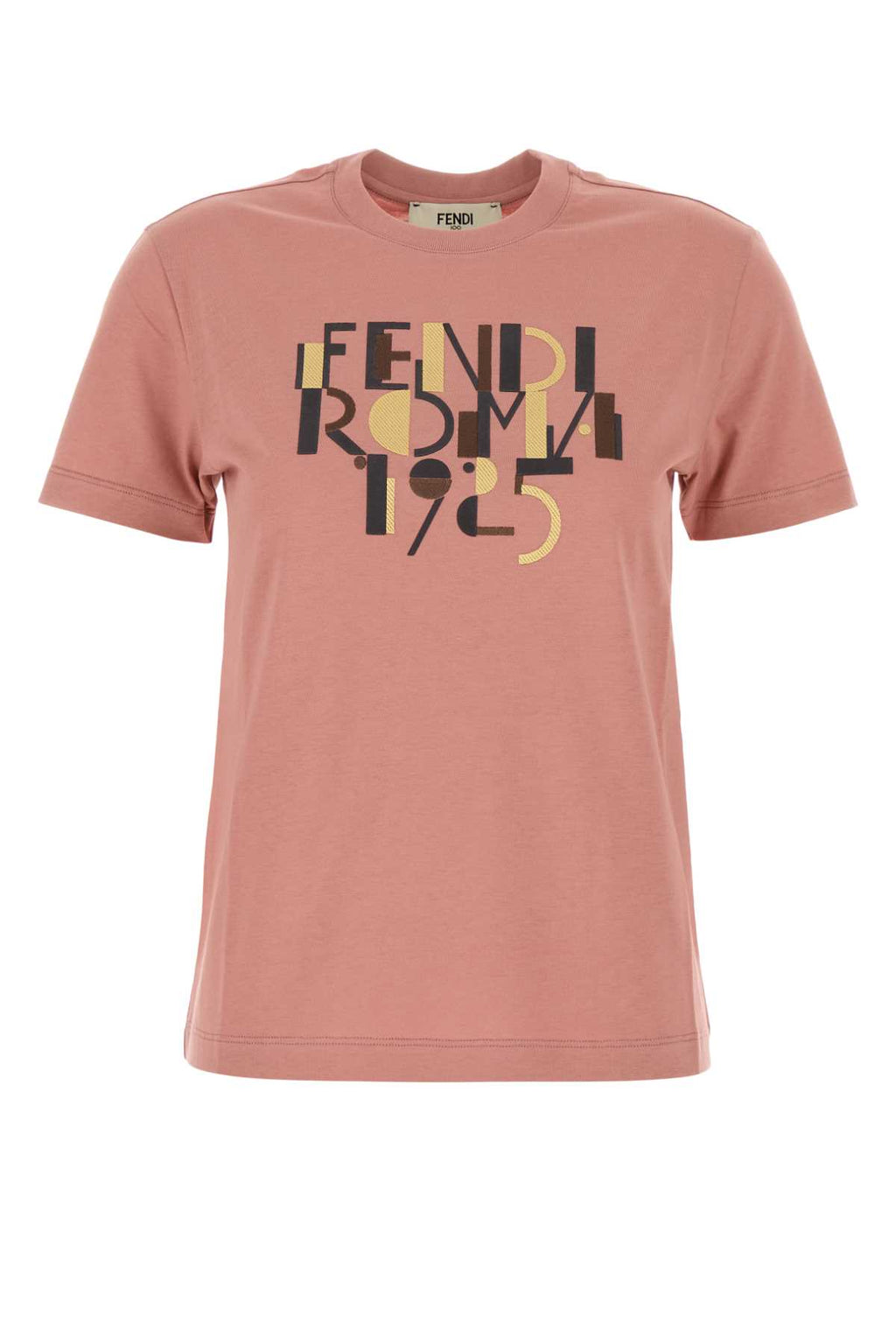 FENDI T-SHIRT FENDI ROMA 192 For Women Exterior: 100% Cotton
