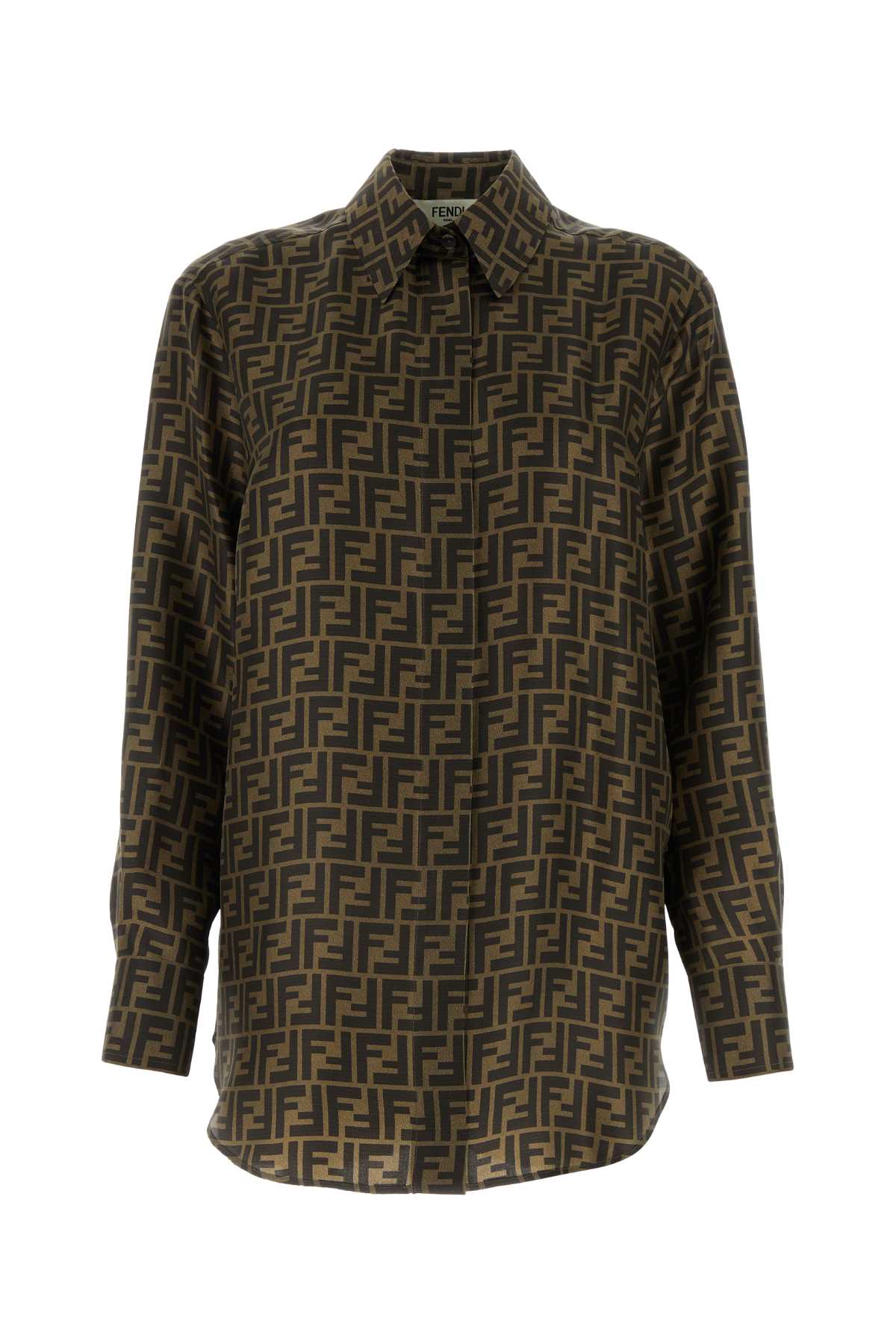 FENDI CAMICIA For Women Exterior: 100% Silk
