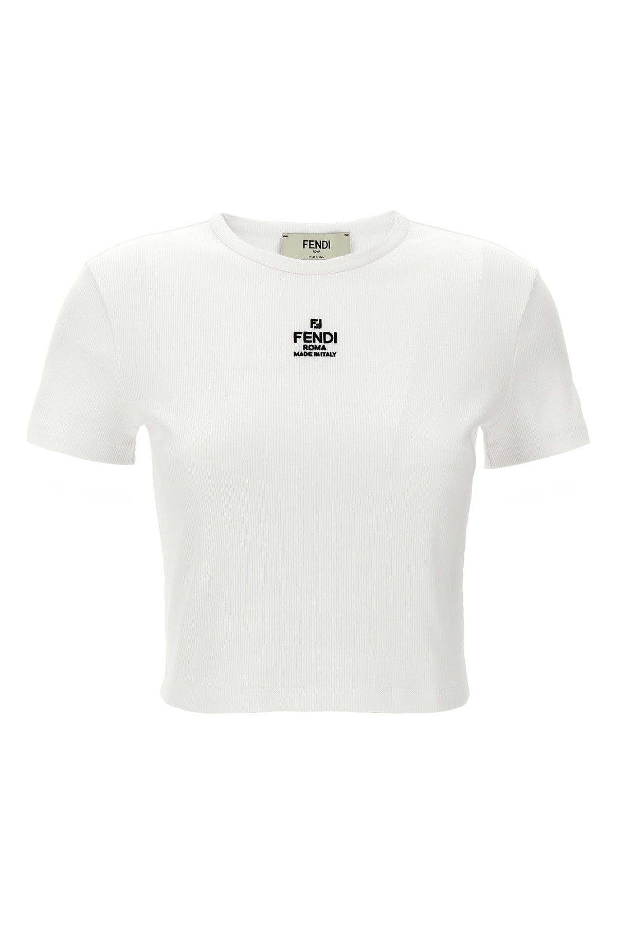 fendi 'Fendi' cropped T-shirt