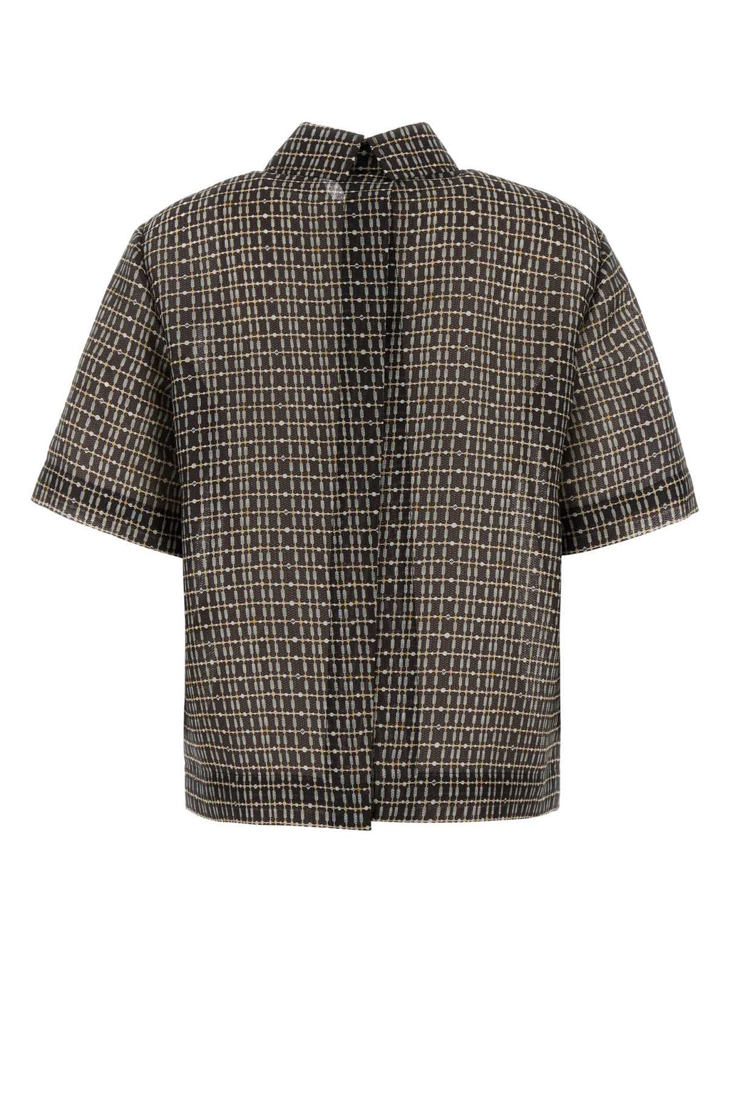 FENDI S/S SHIRT MINI FF For Women Exterior: 56% Silk 44% Nylon