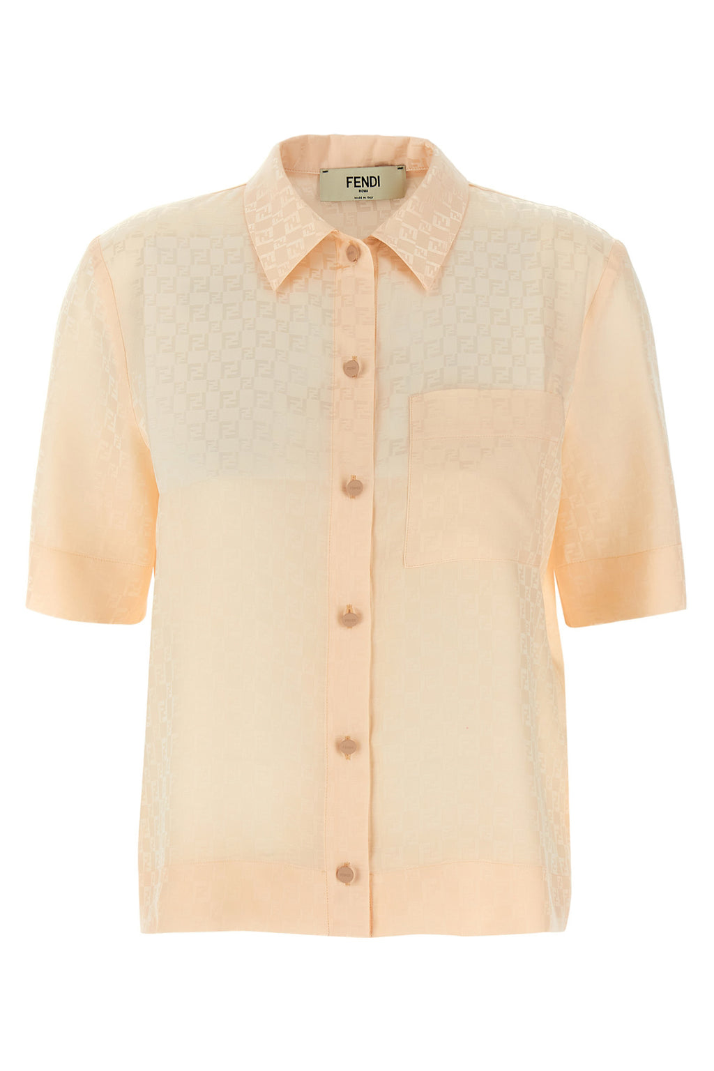 FENDI FF Silk Shirt For Women 100% silk