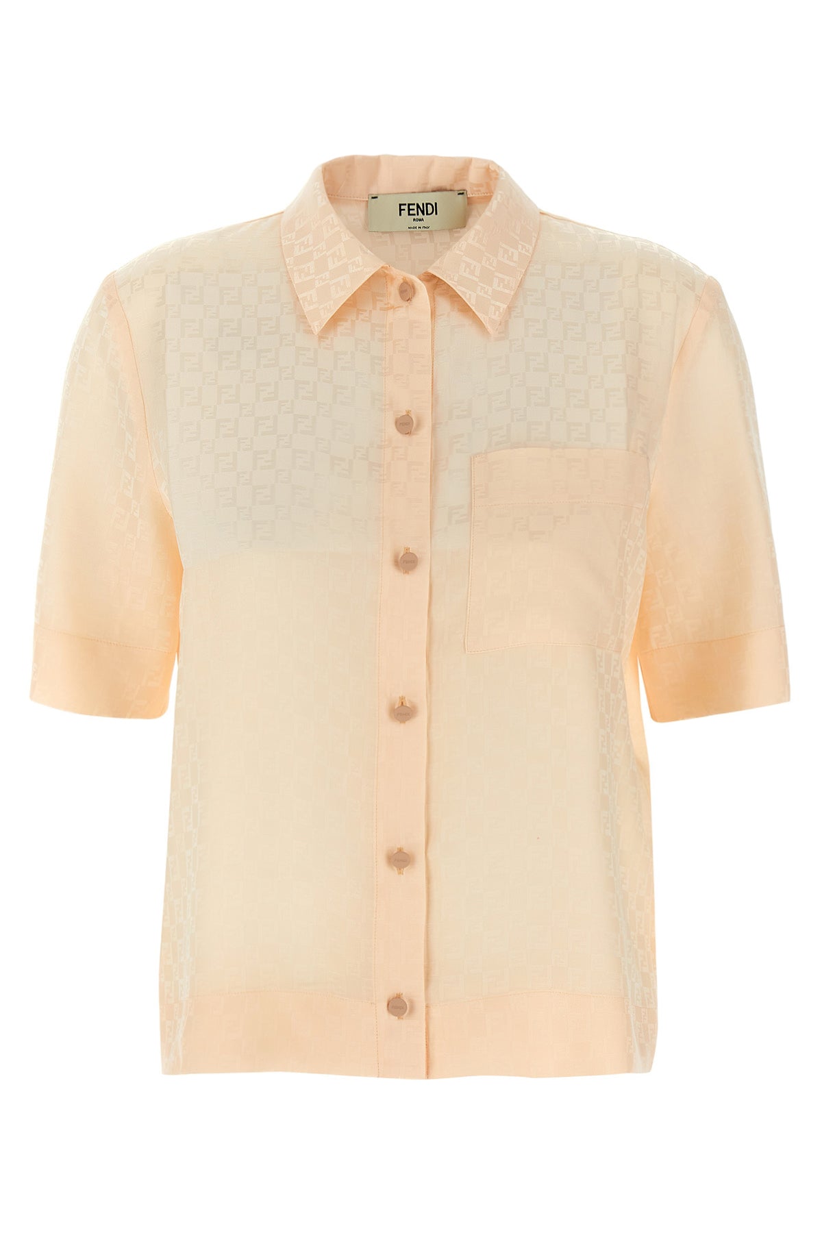 FENDI FF Silk Shirt For Women 100% silk