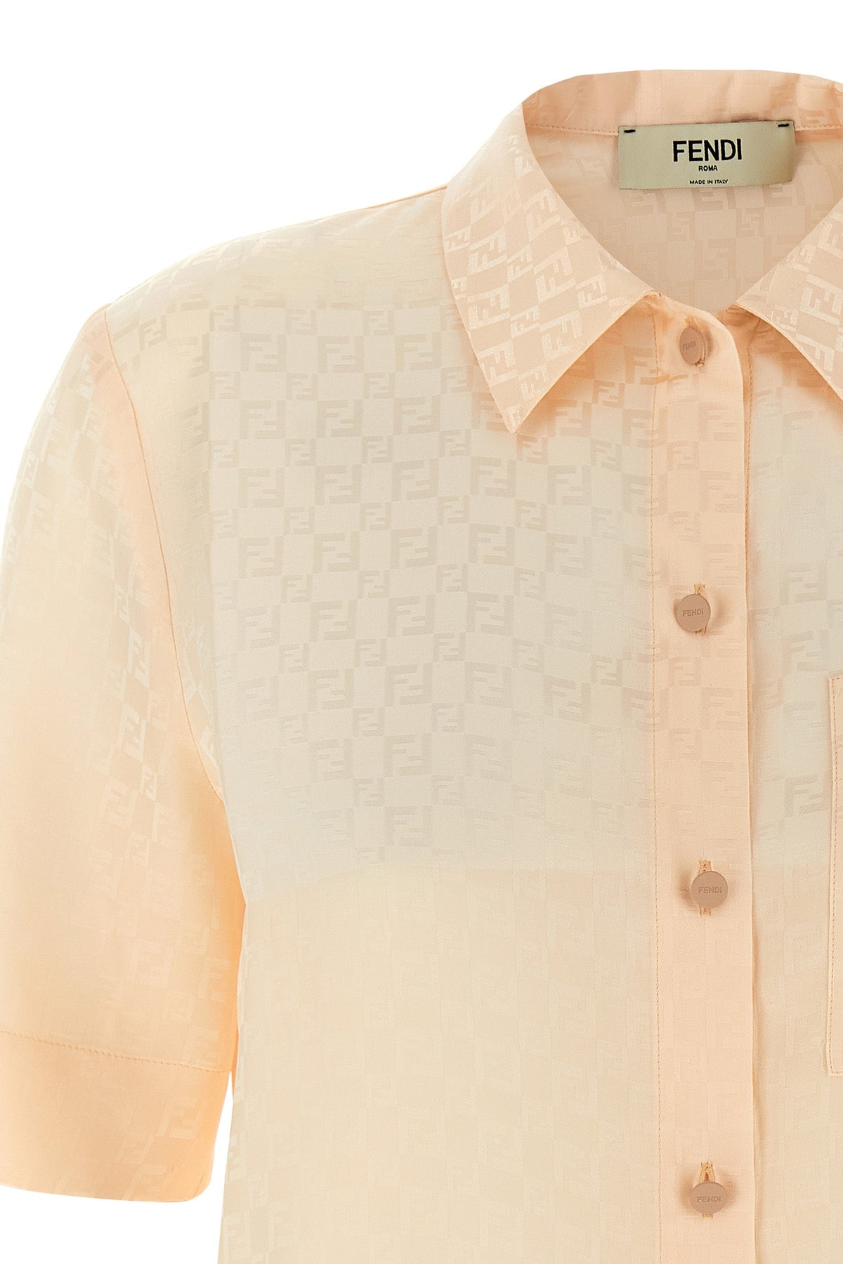FENDI FF Silk Shirt For Women 100% silk